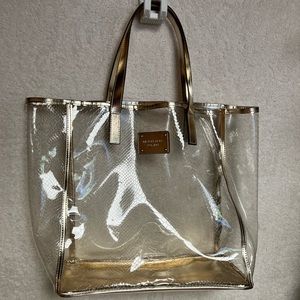 Michael Kors clear tote bag